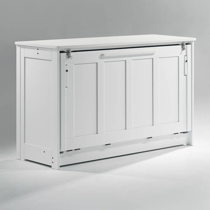 Night and Day Orion White Murphy Cabinet Bed