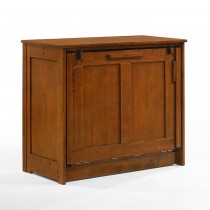 Night and Day Orion Cherry Murphy Cabinet Bed Twin