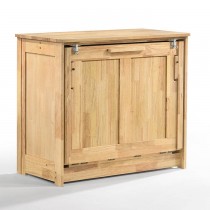 Night and Day Orion Natural Murphy Cabinet Bed Twin
