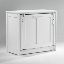 Night and Day Orion White Murphy Cabinet Bed Twin