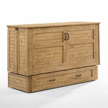 Night and Day Poppy Harvest Brown Murphy Cabinet Bed