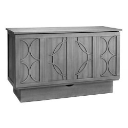 Folded Arason Brussels Queen Charcoal Murphy Cabinet Bed