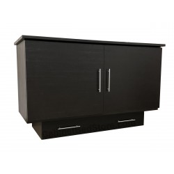 Arason Original Creden-ZzZ Queen Espresso Murphy Cabinet Bed