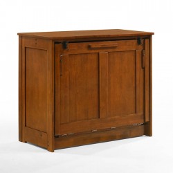 Night and Day Orion Cherry Murphy Cabinet Bed Twin