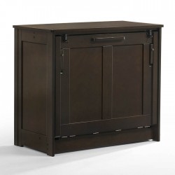 Night and Day Orion Dark Chocolate Murphy Cabinet Bed Twin