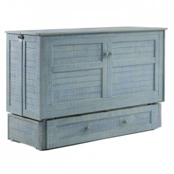 Night & Day Poppy Skye Blue Cabinet Bed