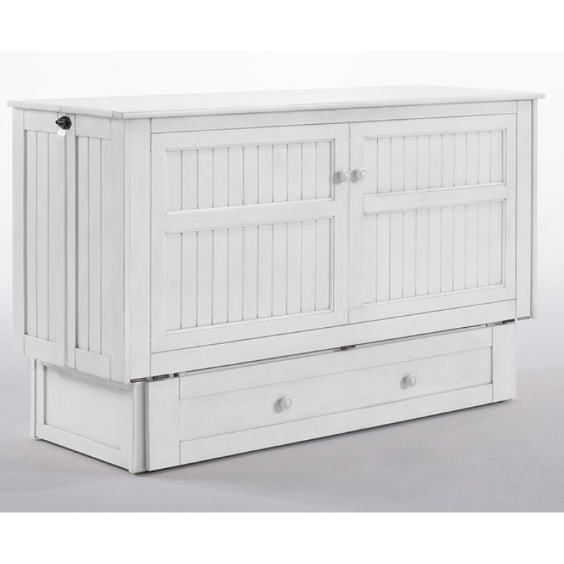 Daisy White Cabinet Murphy Bed