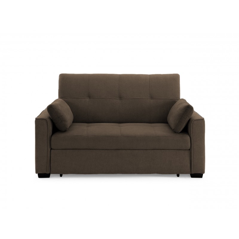 Night and Day Nantucket Full Sized Loveseat Sleeper Cappuccino