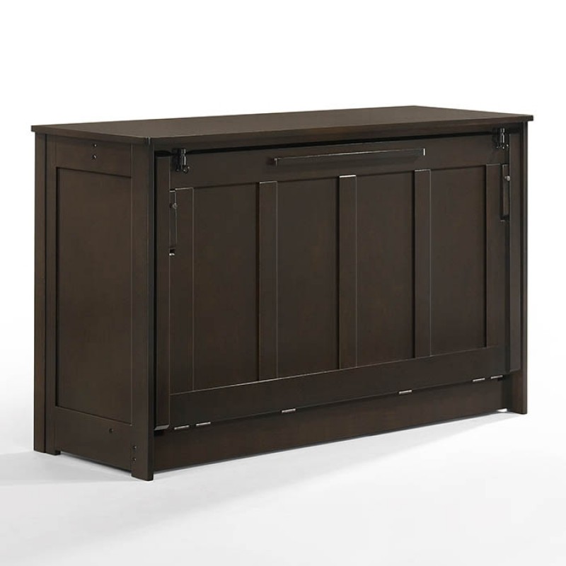 Night and Day Orion Dark Chocolate Murphy Cabinet Bed Full