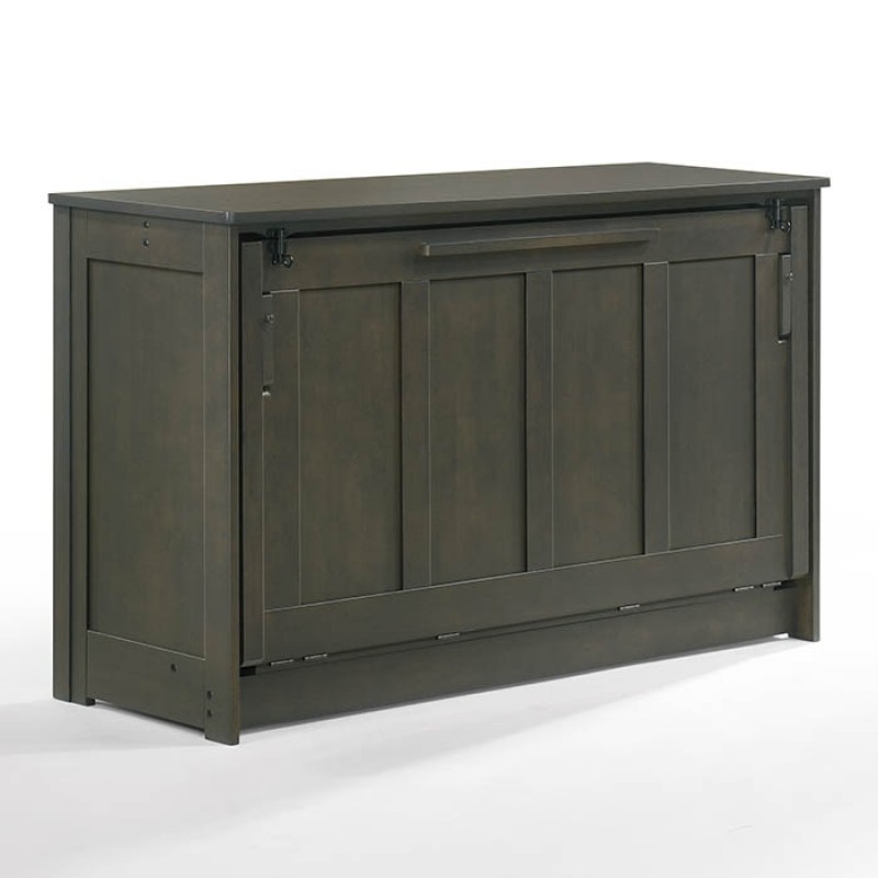 Night and Day Orion Stonewash Murphy Cabinet Bed Full