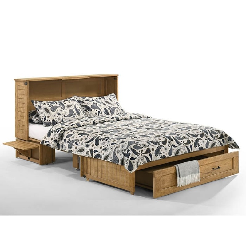 Night and Day Poppy Harvest Brown Murphy Cabinet Bed Trays