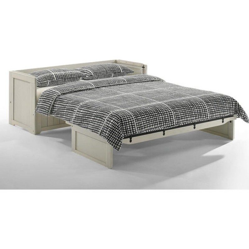 Vintage White Cube Cabinet Bed Covers