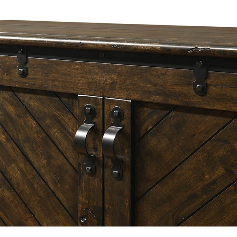 Night and Day Ranchero Wildwood Brown Murphy Cabinet Bed Hardware