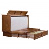 Arason Kingston Cabinet Bed Storage