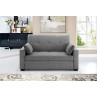 Night and Day Nantucket Full Sized Loveseat Sleeper Light Gray