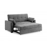 Nantucket Loveseat Sleeper Dark Gray