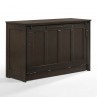 Night and Day Orion Dark Chocolate Murphy Cabinet Bed Full