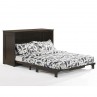 Night and Day Orion Dark Chocolate Murphy Cabinet Bed Full Made