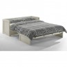 Vintage White Cube Cabinet Bed Covers