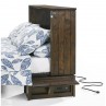 Night and Day Ranchero Wildwood Brown Murphy Cabinet Bed USB