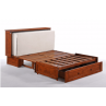 Night and Day Sagebrush Murphy Queen Cabinet Bed